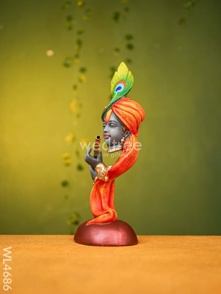 Polyresin Krishna Idol - 14 inch - WL4686