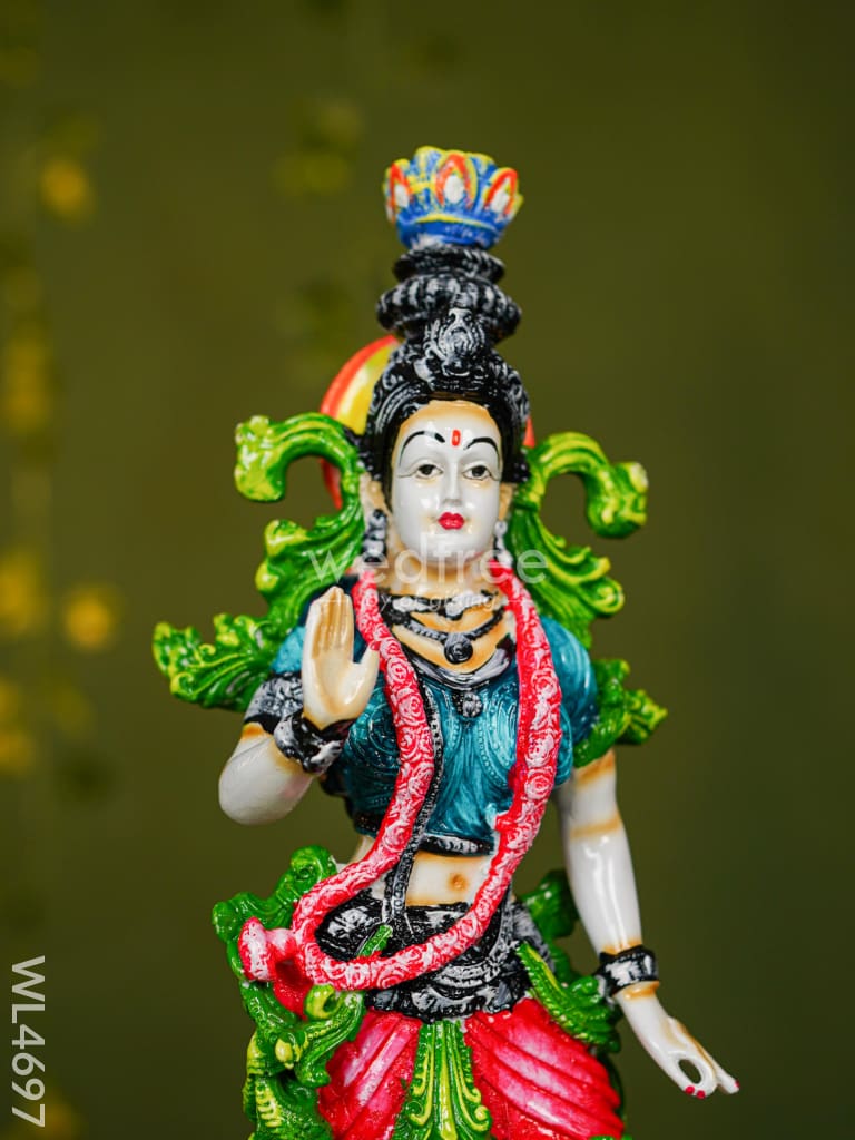 Polyresin Radha Krishna Idol - 14 inch - WL4697