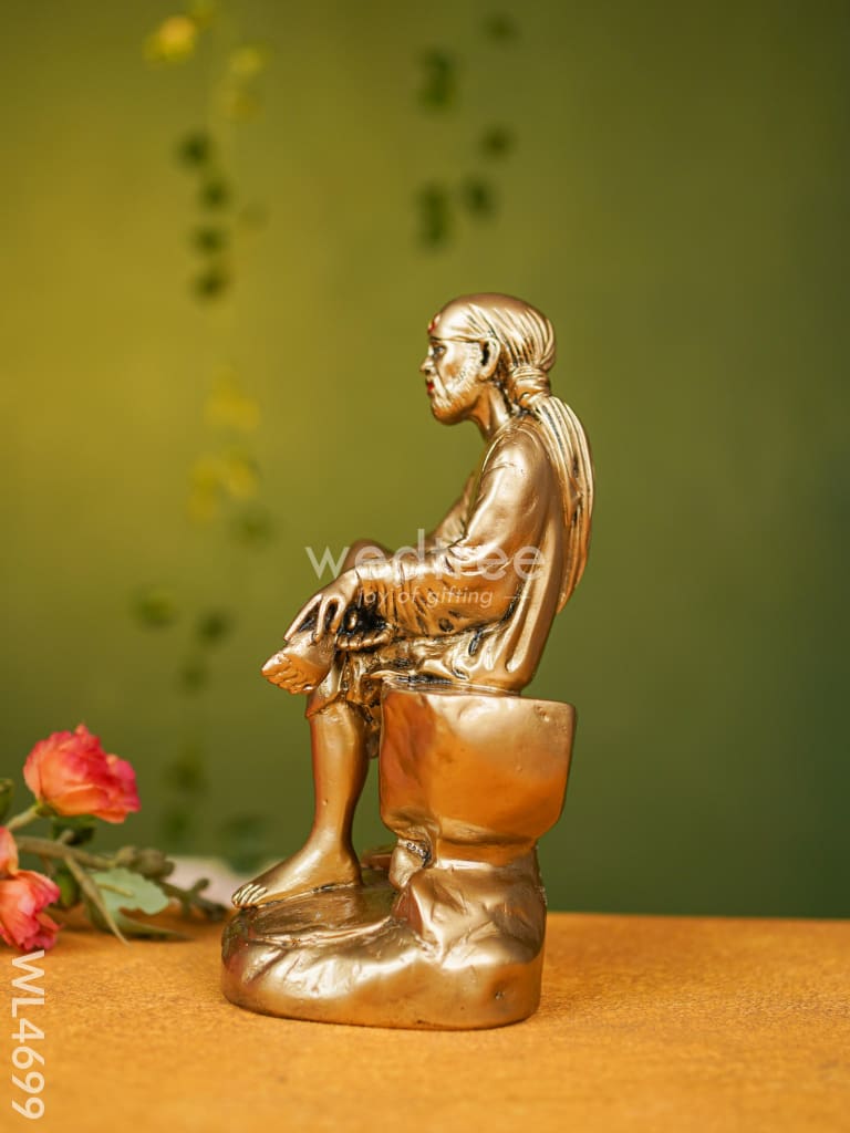 Polyresin Sai Baba Idol - 9 inch - WL4699