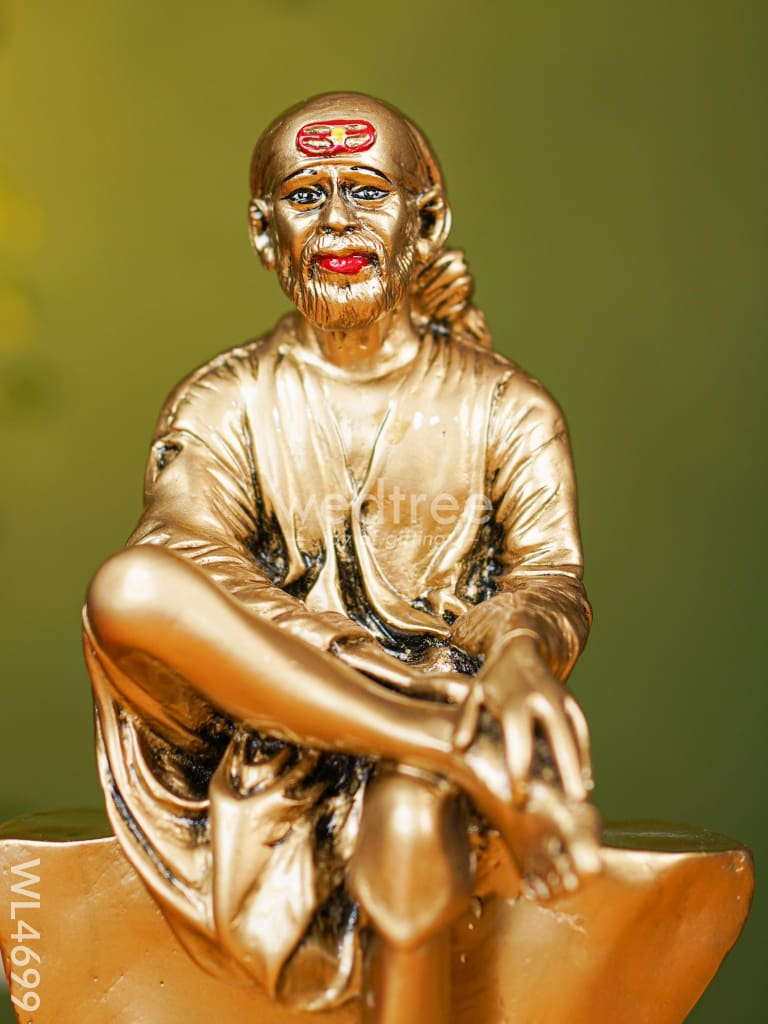 Polyresin Sai Baba Idol - 9 inch - WL4699