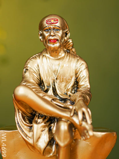 Polyresin Sai Baba Idol - 9 inch - WL4699