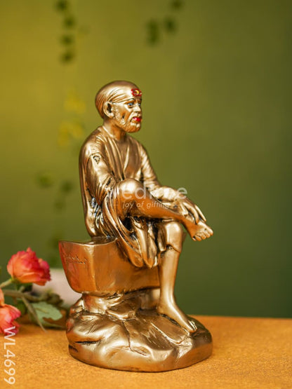 Polyresin Sai Baba Idol - 9 inch - WL4699