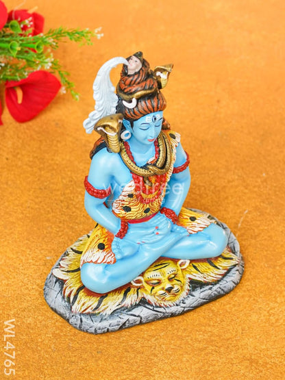 Polyresin Shivan Idol - 10 inch - WL4765