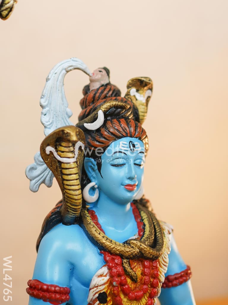 Polyresin Shivan Idol - 10 inch - WL4765