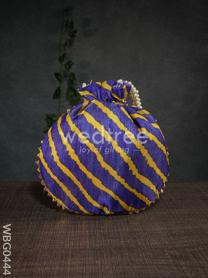 Potli Bag with Bandani Design - WBG0444