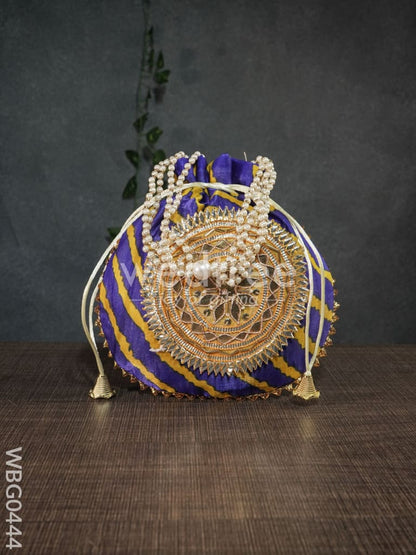 Potli Bag with Bandani Design - WBG0444