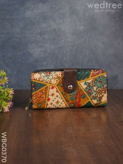 Printed Fabric Designer Wallet - WBG0370