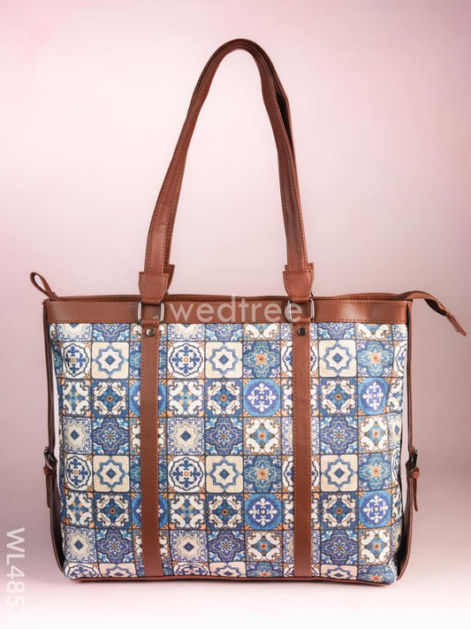 Printed Fabric Handbags - WL4853