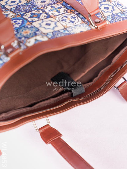 Printed Fabric Handbags - WL4853
