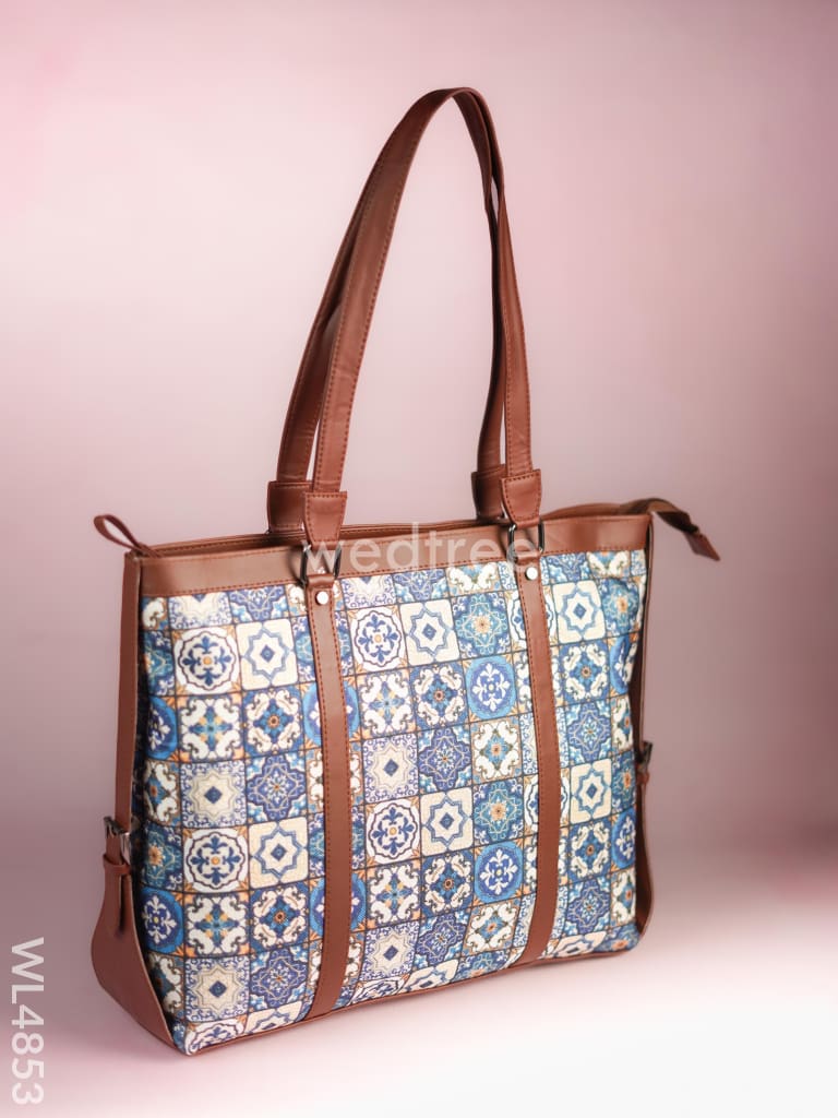 Printed Fabric Handbags - WL4853
