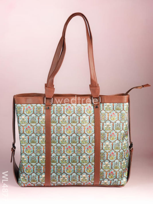 Printed Fabric Handbags - WL4877