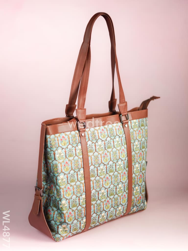 Printed Fabric Handbags - WL4877