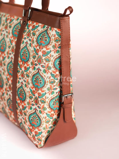 Printed Fabric Handbags - WL4878