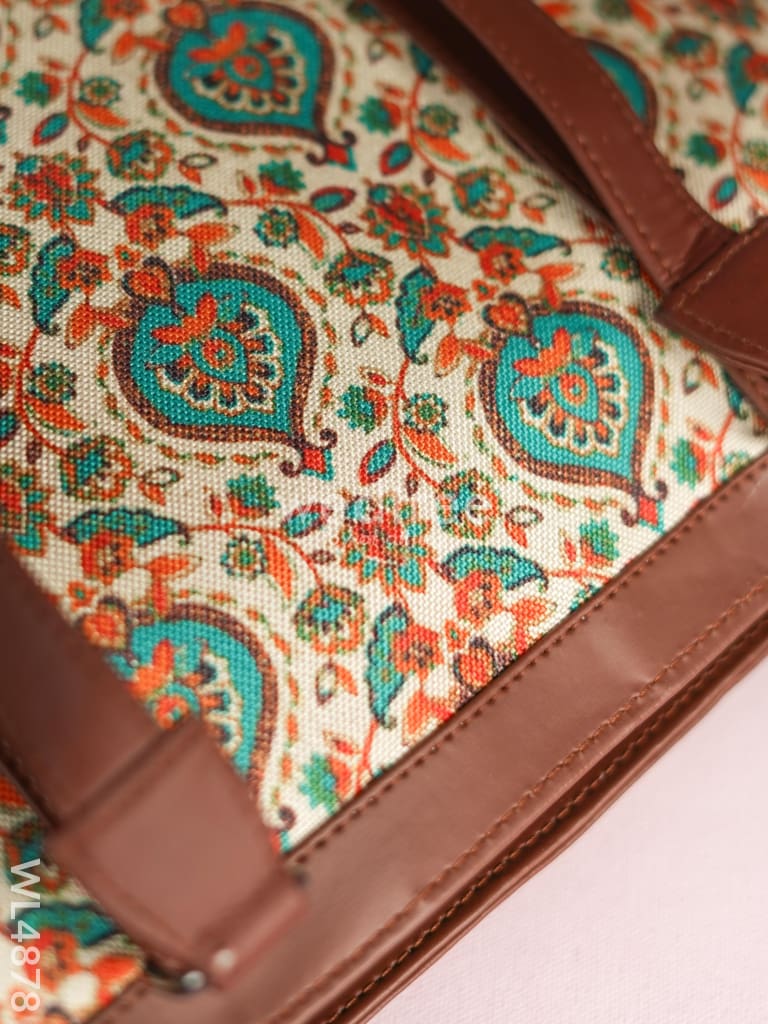 Printed Fabric Handbags - WL4878
