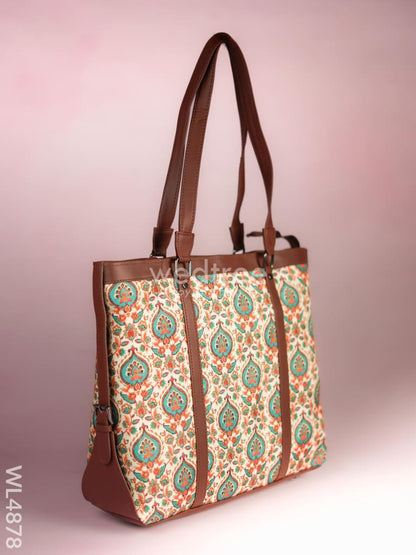 Printed Fabric Handbags - WL4878