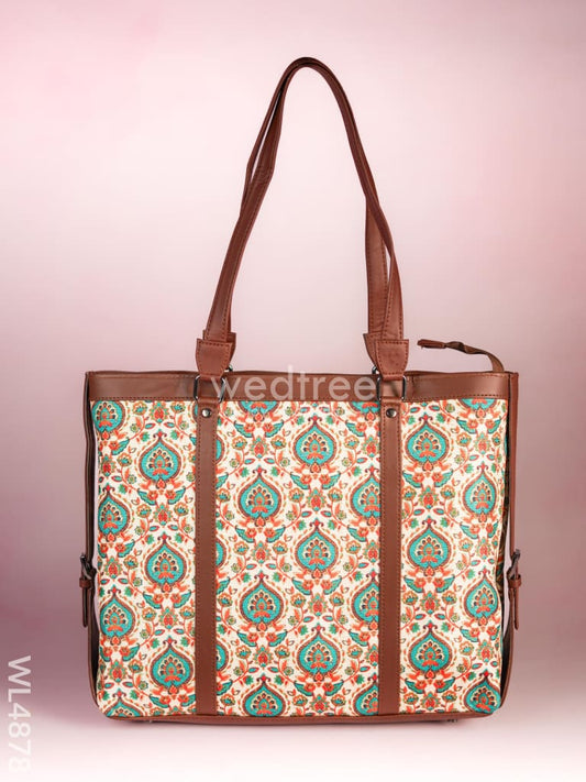 Printed Fabric Handbags - WL4878