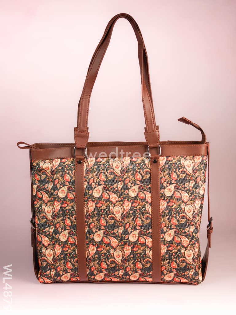 Printed Fabric Handbags - WL4879