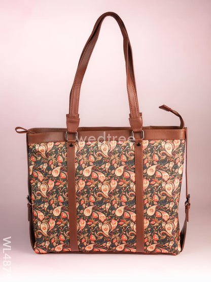 Printed Fabric Handbags - WL4879