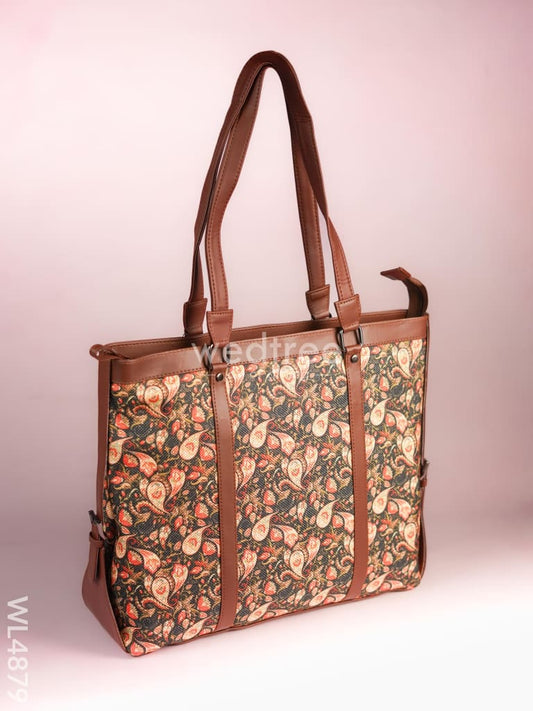 Printed Fabric Handbags - WL4879