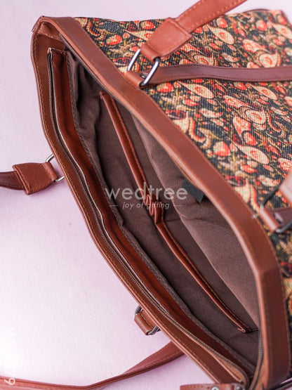 Printed Fabric Handbags - WL4879