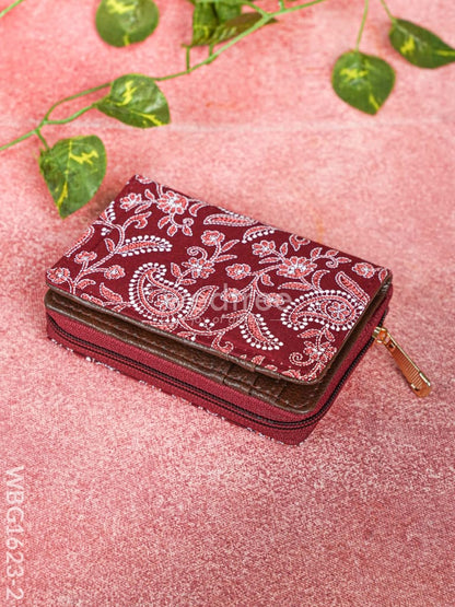Printed Fabric Wallet - WBG1623-2