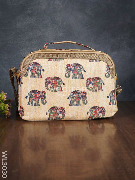 Printed Fabric Workwear Sling Bag - WL3030