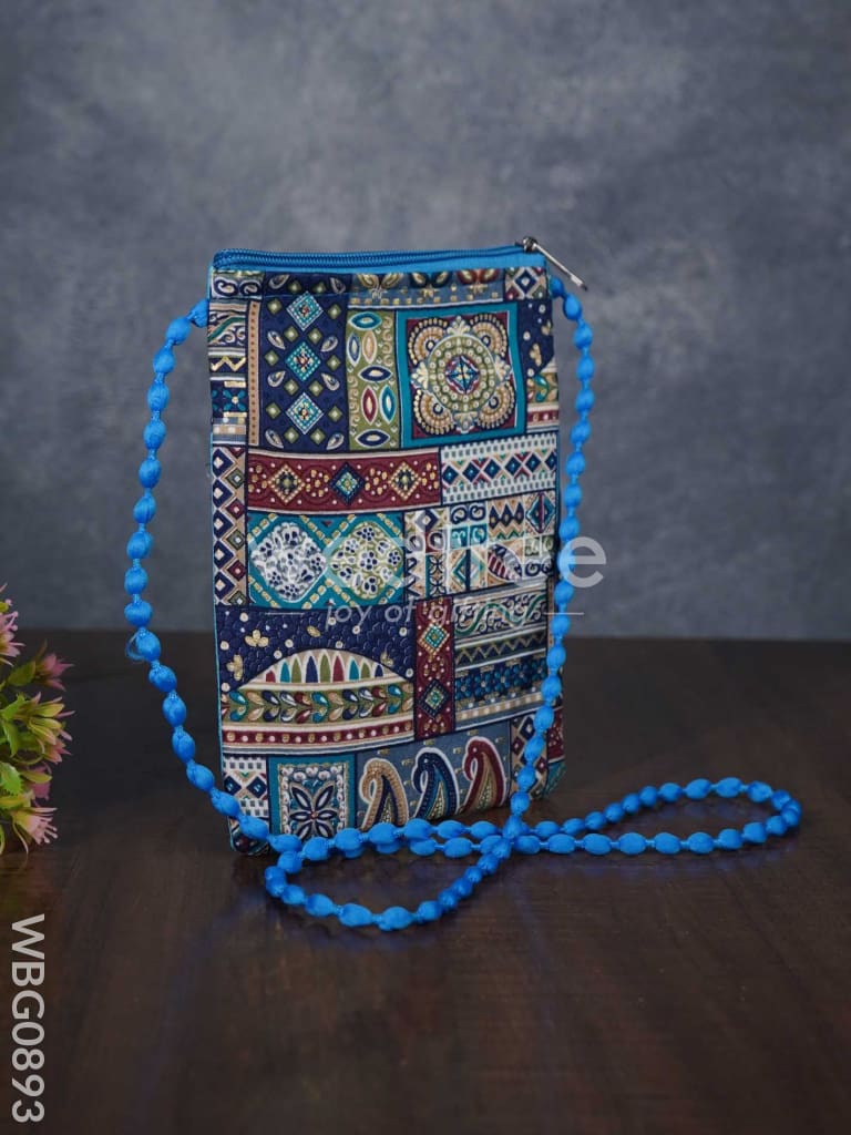 Printed Frabric Sling Bag - WBG0893