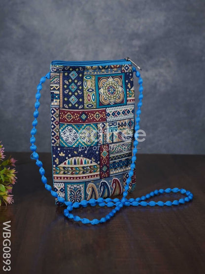 Printed Frabric Sling Bag - WBG0893