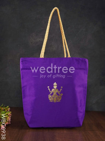 Printed Hand Bag - Lakshmi Ganesha - WBG0938