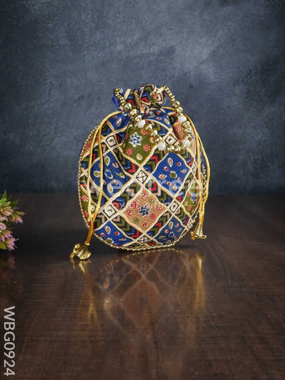 Printed Potli Bag - WBG0924