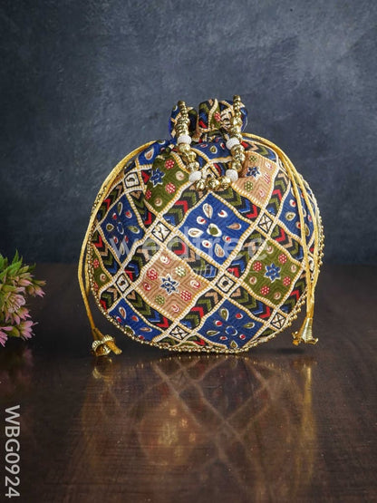 Printed Potli Bag - WBG0924