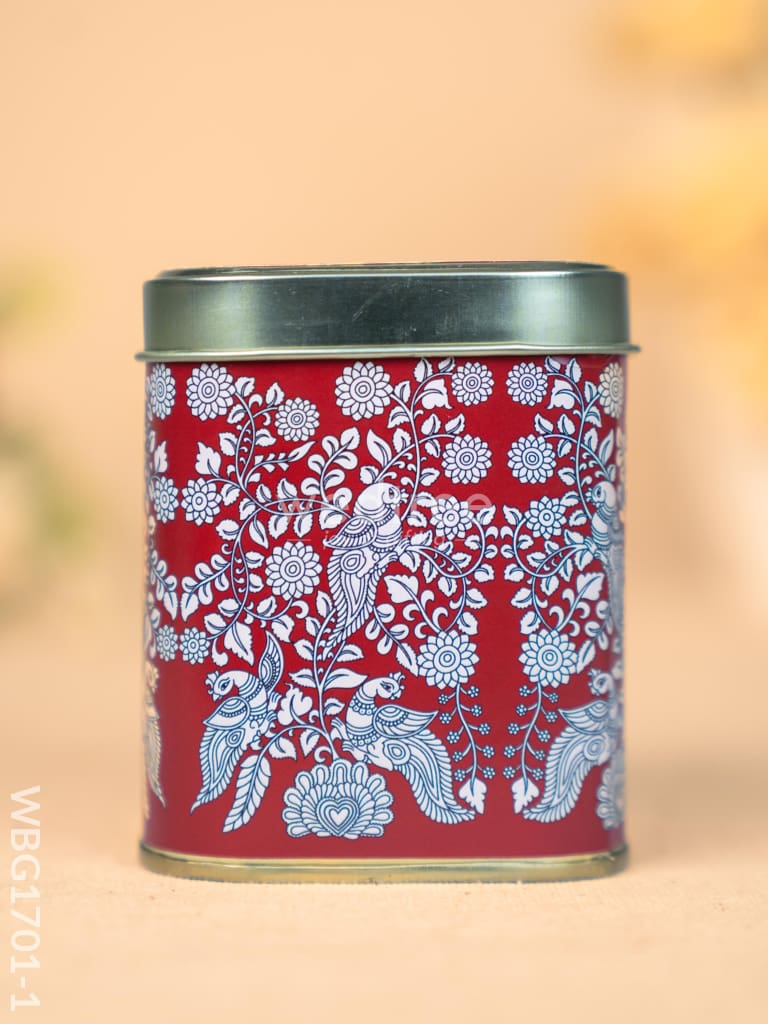 Printed Tin Box - Kalamkari Design - WBG1701-1