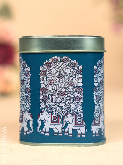 Printed Tin Box - Kalamkari Design - WBG1701-3