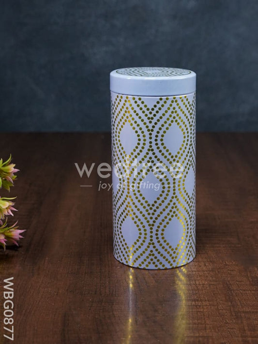 Printed Tin Jar - WBG0877