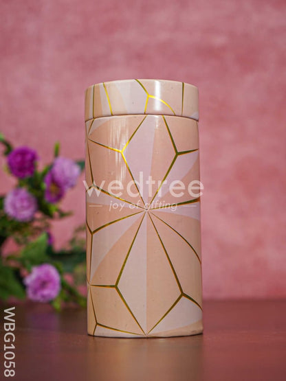 Printed Tin Jar - WBG1058