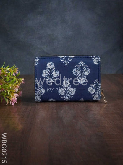 Printed Wallet in Cotton Fabric - WBG0915