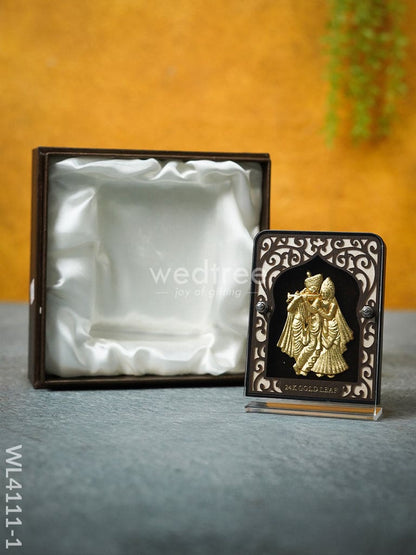Radha Krishna Frame with Stand - WL4111