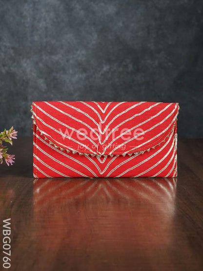 Rajasthani Zari Border Purse - WBG0760