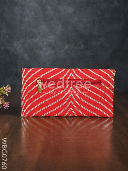Rajasthani Zari Border Purse - WBG0760