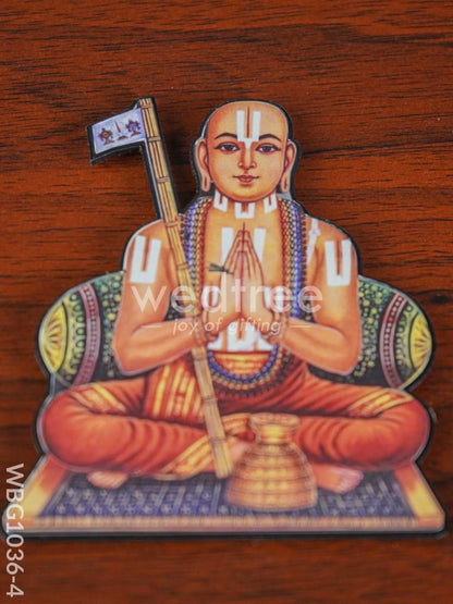 Ramanujacharya Fridge Magnet - WBG1036-4