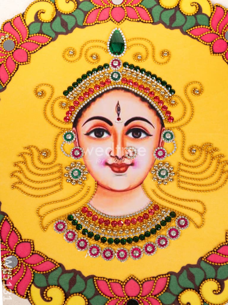 Rangoli - Durga Face with Elephant  - WL5131