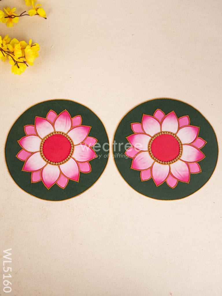 Rangoli - Lotus Design - Set of 2 - WL5160