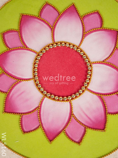 Rangoli - Lotus Design - Set of 2 - WL5160