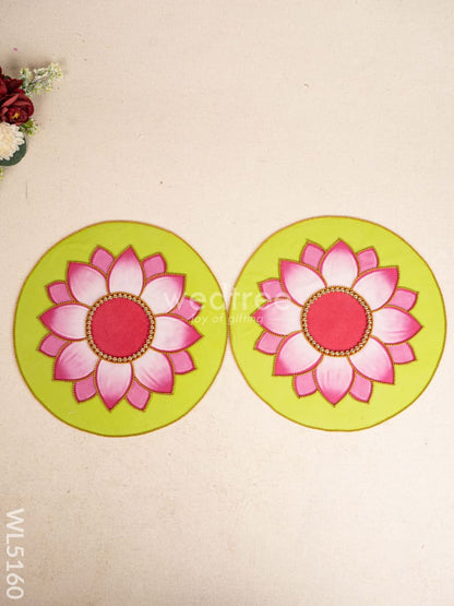 Rangoli - Lotus Design - Set of 2 - WL5160