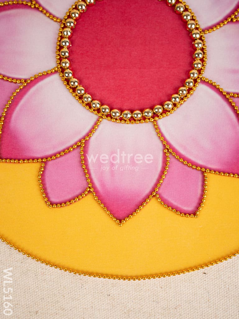Rangoli - Lotus Design - Set of 2 - WL5160