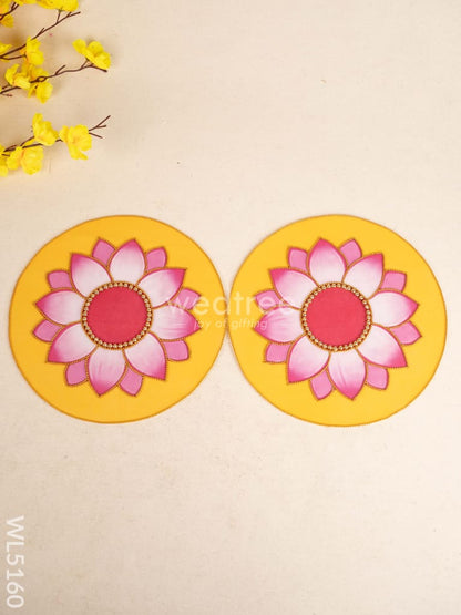 Rangoli - Lotus Design - Set of 2 - WL5160