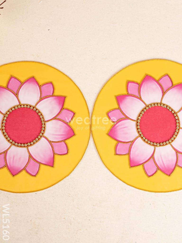 Rangoli - Lotus Design - Set of 2 - WL5160