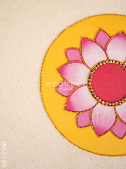 Rangoli - Lotus Design - Set of 2 - WL5160