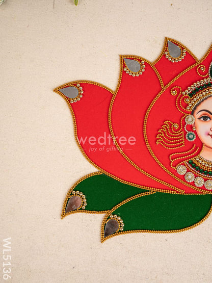 Rangoli - Lotus with Amman Face - WL5136