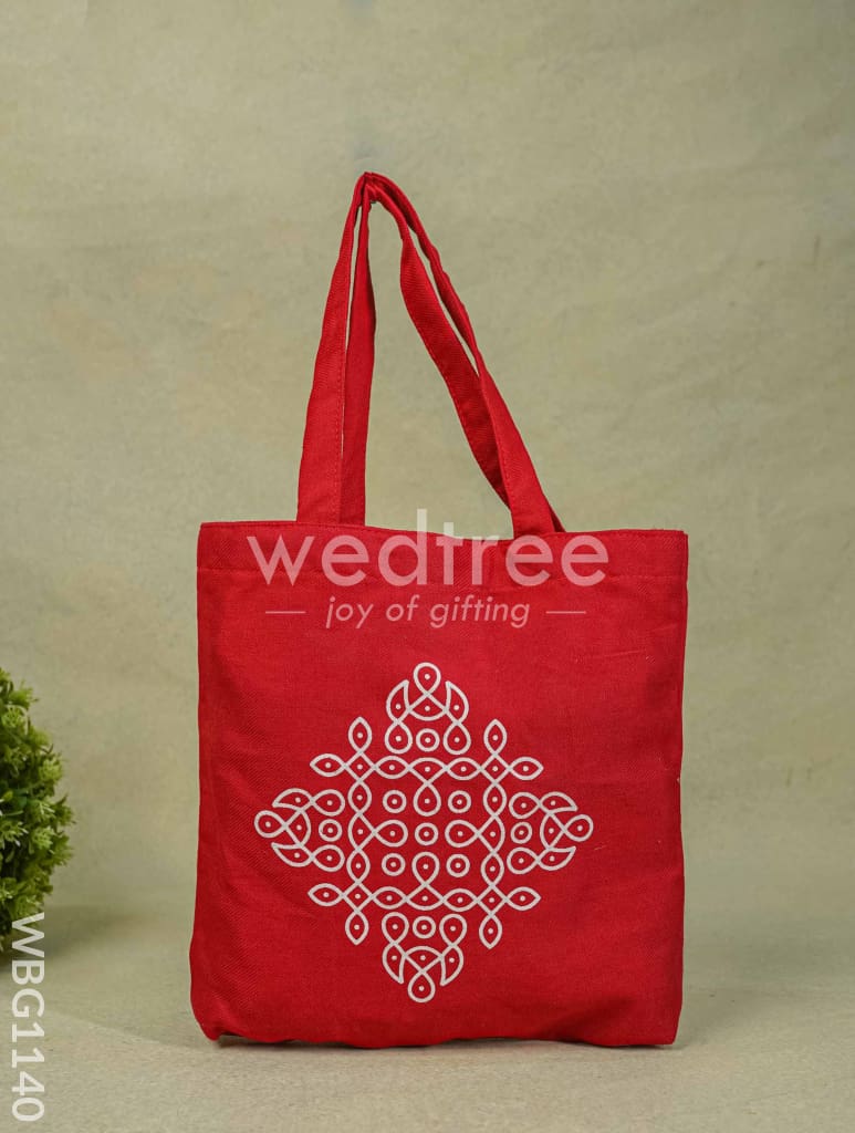 Rangoli Printed Cloth Bag - WBG1140